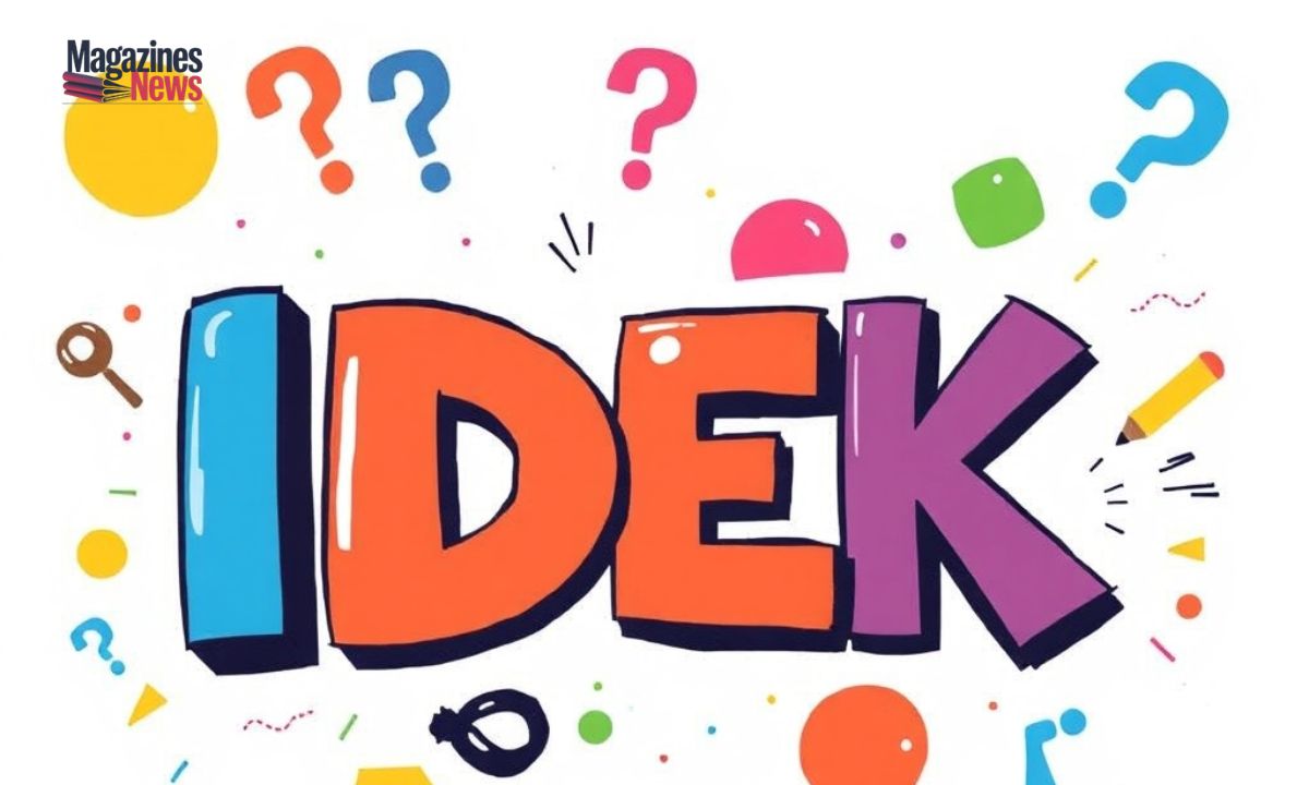 IDEK Meaning in Text: A Complete Guide (Fully Updated 2025) 😵‍💫📱