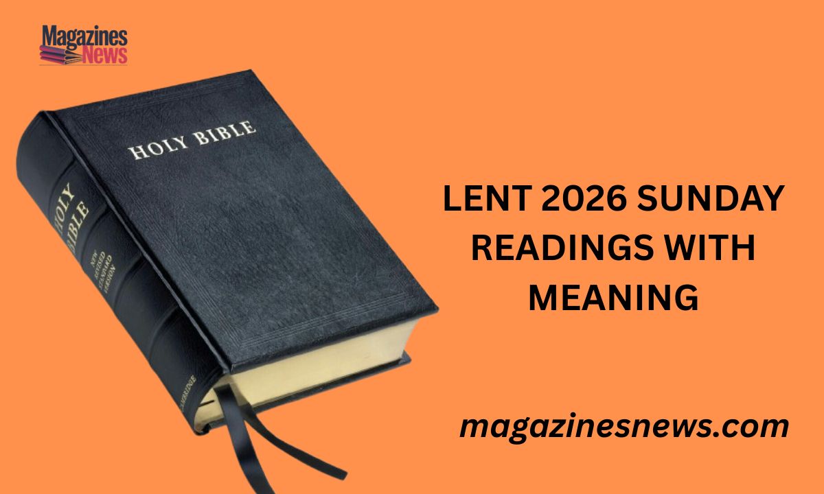 Lent 2026 Sunday Readings with Meaning
